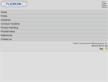 Tablet Screenshot of flexkon.com